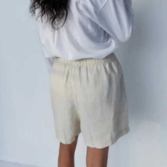 H&M Linen Shorts Size XXL - Picture 3 of 8